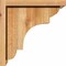 Ekena Millwork New Brighton Rough Sawn Corbel w/Backplate, Western Red Cedar, 8"W x 12"D x 12"H COR08X12X12NEB01RWR - alternate 2